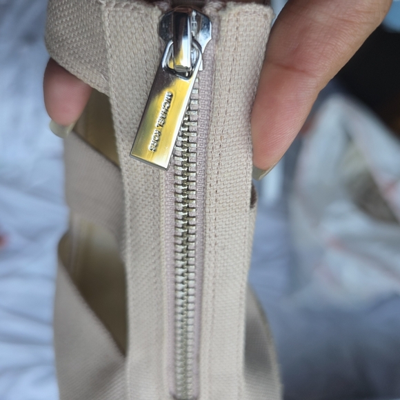 Michael Kors Berkley Zipper Espadrille Platform Wedge Sandals size 9 - Picture 15 of 15